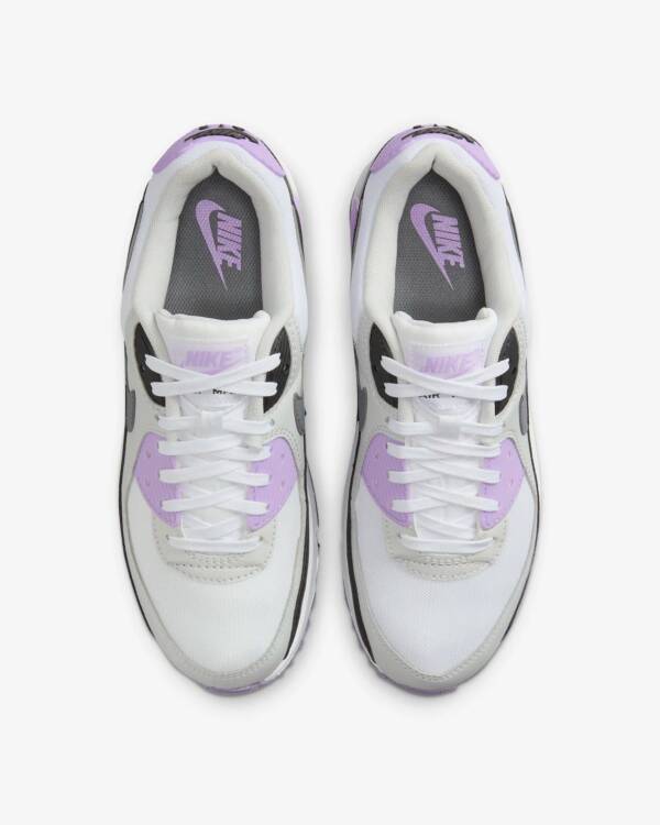 Nike Air Max 90 White/Lilac - Imagem 3